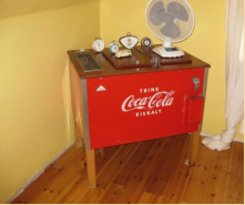 Kühlbox aus den Kindertagen des Erfrischungsgetränkes