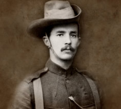 Robert Erskine Childers während des Burenkrieges in Südafrika, 1899