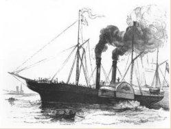 Das Dampfschiff Helgoland