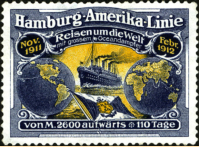 HAPAG-Linien-Eigene Briefmarke, HAPAG-Lloyd-Archiv