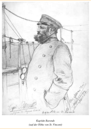 Kapitn Barends, Zeichnung von C.W. Allers, s. Abspann