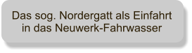 Das sog. Nordergatt als Einfahrt in das Neuwerk-Fahrwasser