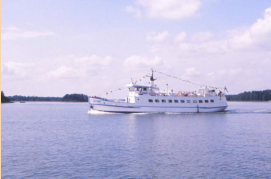 Nige Ooge auf Fahrt auf dem See Pijnne, 1987/88